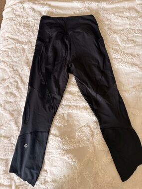 lululemon athletica Black Athletic Leggings - Bottoms